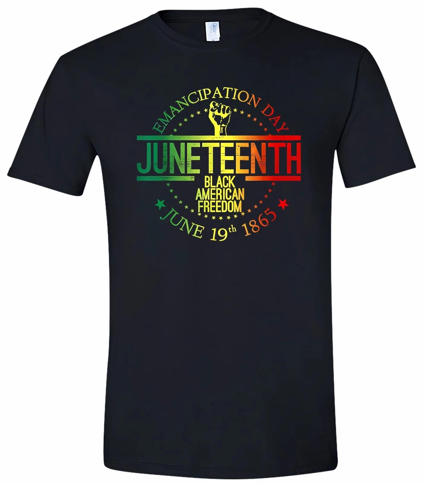 1865 Juneteenth Celebrate Black History Month African Pride T-Shirt M