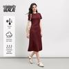 BENLAI Women's Cloud-Feel Cooling Short Sleeve T-Shirt Dress