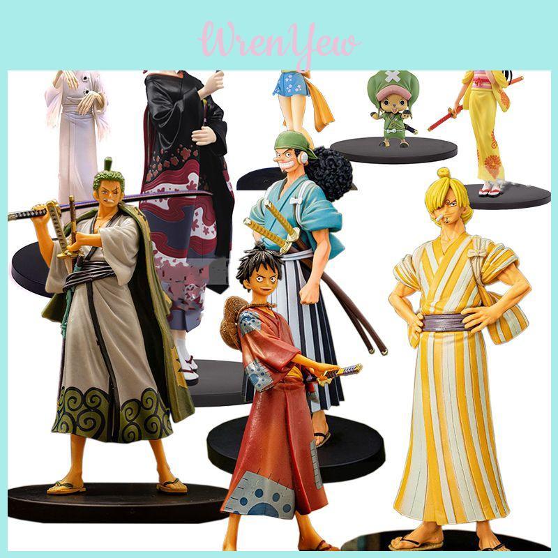Exquisite One Piece Actionfiguren-Kollektion mit Luffy Robin Kiku Nami Usopp Chopper Sanji Zoro Modellen