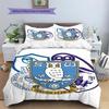 Sheffield Wednesday Football Club Pattern Bedding,Quilt Set Quilt Cover Pillowcase Home Birthday Gift (1 * duvet cover + 2 * pillowcase, without core)
