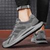 FashionOutdoor Non-Sli Sneakers for Men Breathable Mesh Casual Footwear Solid Color Running Leisure Sports Shoes Versatile Man Trainers