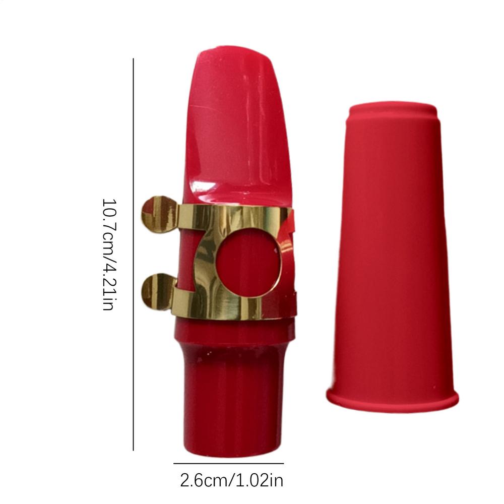Saxophone Mouthpiece Saxophone Replacement Mouthpiece With Ligature And Cap Portable Mouthpiece For Professionals And Beginners