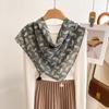 Spring New Age-reducing Pendant Chinese Square Towel Women's Versatile Retro Style Printed Cashew Nut Shawl Neck Decorative Scarf