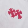 9988 CHROME HEARTS 2025 Summer New High Quality Cotton Round Neck Loose Large Size Men's and Women's T-shirt Couple T-shirt