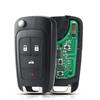 KEYYOU With Battery 315/433MHz ID46 Chip For OPEL VAUXHALL Astra J Corsa E ignia Zafira C Modified Folding Remote Car Key