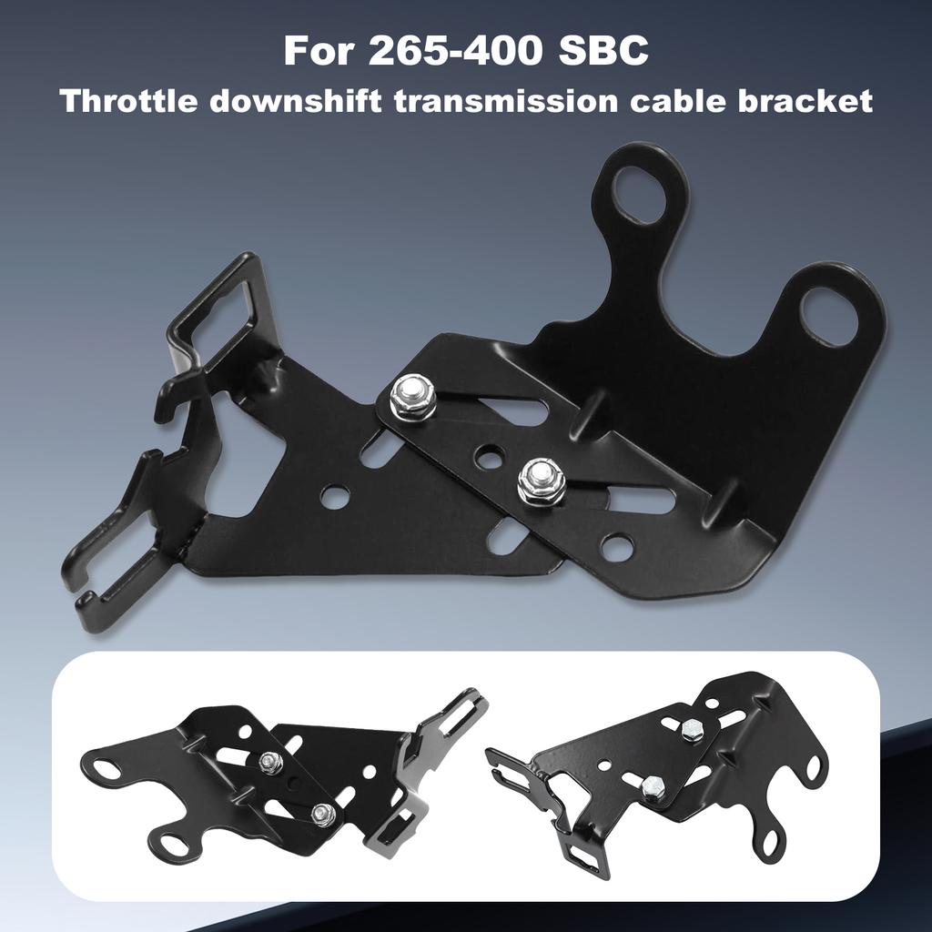 8031 Carb Throttle Cable Bracket Transmission Cable Bracket Fit for Chevy 396-454 BBC 265-400 SBC