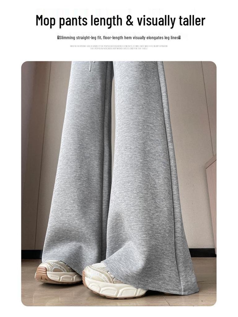 Women's New High-Waisted Pants: Narrow-Leg, Wide-Leg, Straight-Leg, Casual, Sweatpants, Sportswear.