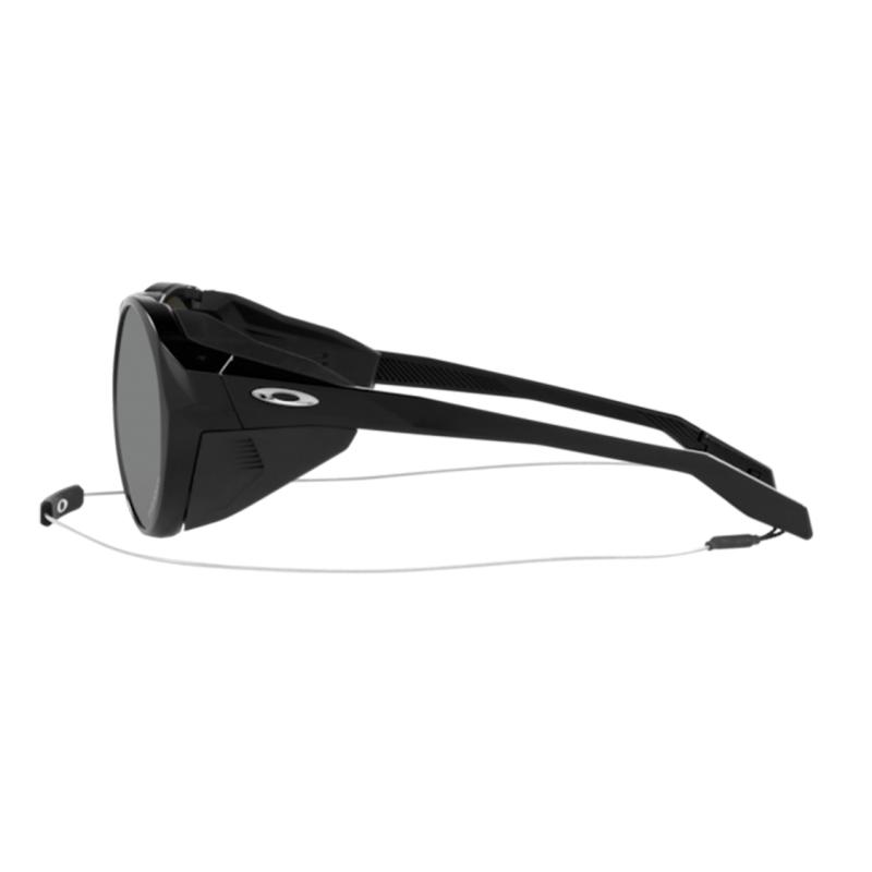 Oakley Frame with Chain Plate Irregular Sunglasses Men's Black