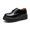 Dicksohl 3-Loch Quad Damen Schuhe Low Cut Echtes Leder Erhöht Britisch Lässig Student Schwammsohle Kurze Stiefel 1461