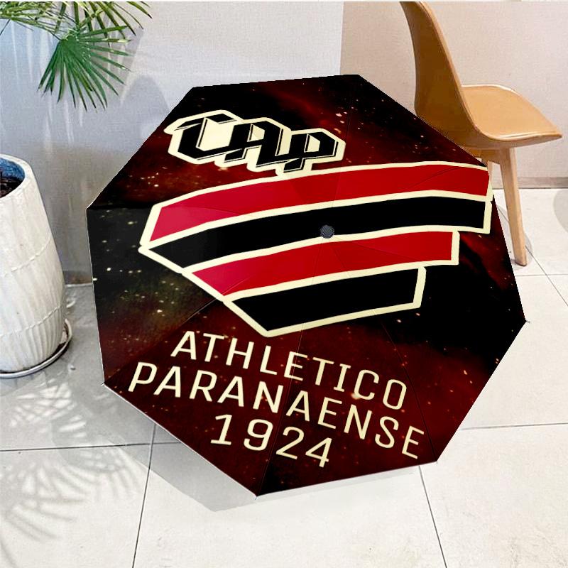 Athletico Football Club Printed Automatic Umbrella, 8-Frame for Travel, Camping, Casual Umbrella, Essential Gift for for Family and Friends