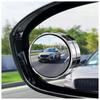 Mirhua Auto Totwinkelspiegel, 360 Grad verstellbarer Winkel, Einfache Installation, Sicherheit, Sicheres Fahren,