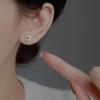 Women's Lovely French Mood Heart Earrings
