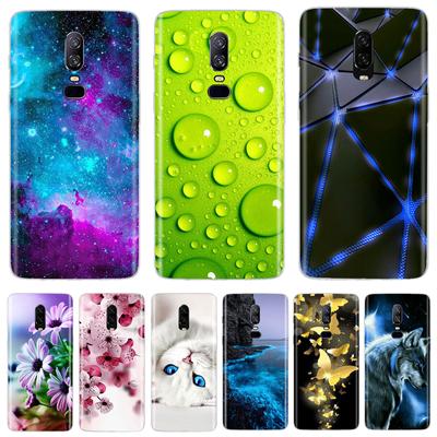 Oneplus 6 6 T Durumda Silikon Yumuşak Tpu arka kapak telefon kılıfı Bir Artı Oneplus 6 t 6 Durumda Tam Temizle arka kapak Coque Fundas