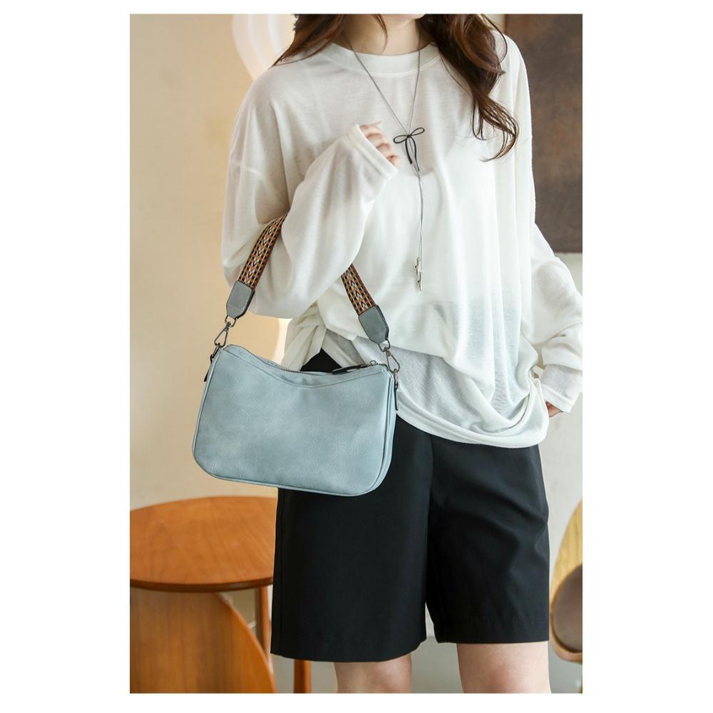 Korean Style Women's Crossbody Bag/soft Bag