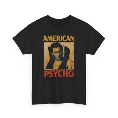 Vintage American Psycho Graphic Tee, Retro Movie Shirt