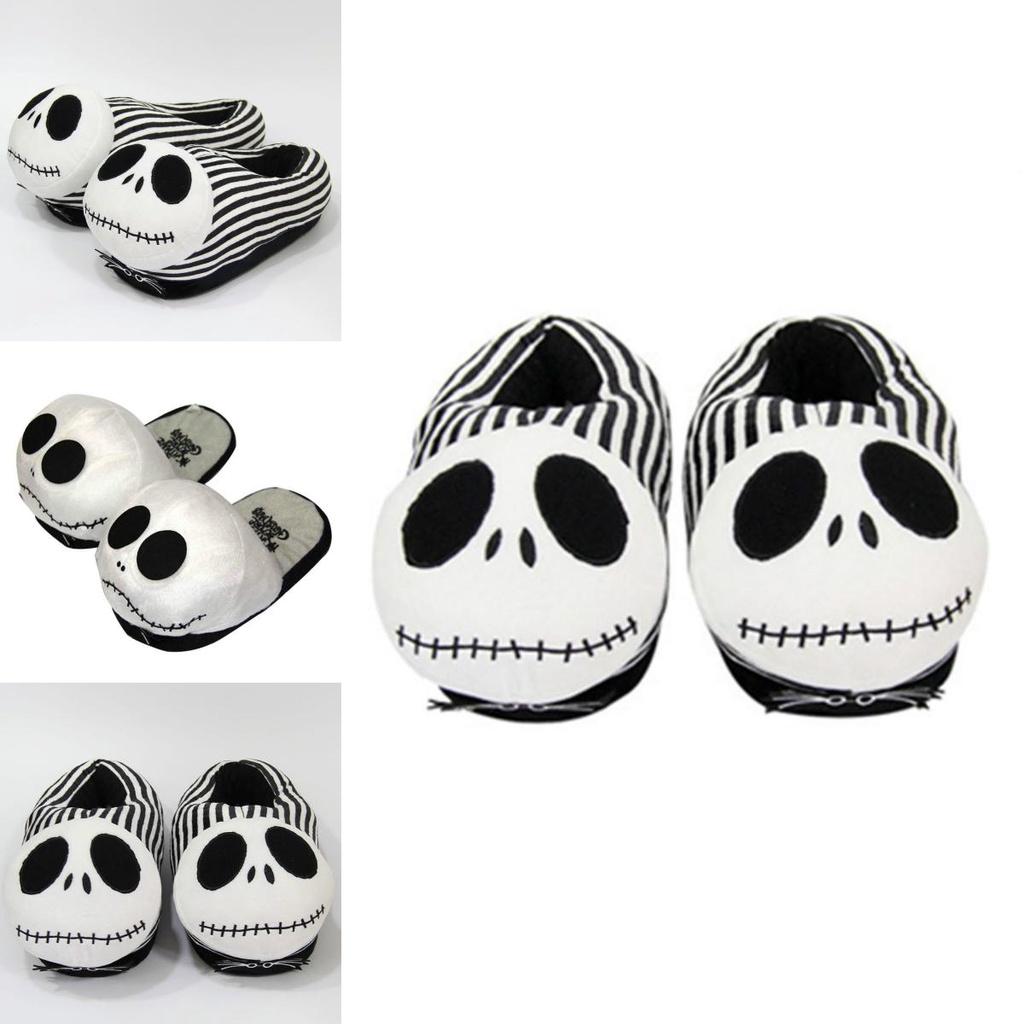 Cozy And Plush Jack Skellington Slippers For Ultimate Winter Comfort And Style