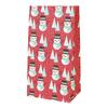 10pcs Kraft Paper Candy Cookie Bag Santa Claus Snowman Christmas Gift Packing Bags Xmas Navidad New Year Party Decor Supplies