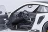 AUTOart Porsche 911 GT3 RS Weissach Package Finished Model 78176 1/18 (991.2) (White/Carbon Black)
