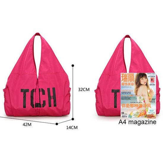 Waterproof Holdall Outdoor Gym Yoga Sports Sport Women Fitness Shoulder Pack Mummy Travel Bag