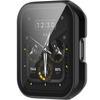 2-in-1 Case with Built-in Tempered Glass for Realme Watch 2 Pro, Black