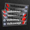 Car Styling Door Handle Reflective Stickers Vinyl Decoration Car Accessories For Volkswagen Golf 3 4 5 6 7 8 6 T5 B4 B5 B6 B7 B8