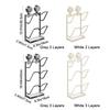 Punch Free Pot Lids Holder Carbon Steel Cookware Storage Shelf Cutting Board Storage Rack  Kitchen