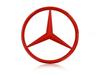 MEA4   70mm Car Badge Sticker Engine Emblem Decoration Decal for Mercedes Benz AMG A B C D M S R G Class W108 W124 W212 W176 W168 W202