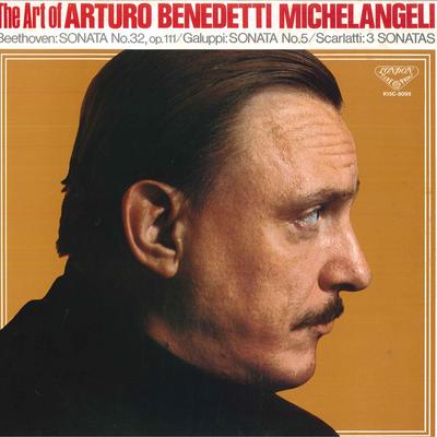 LP Record ARTURO BENDETTI MICHELANGELI  Beethoven Sonata No. 32 Op.111  G K15C8095 LONDON 1980 Japan Classical Used