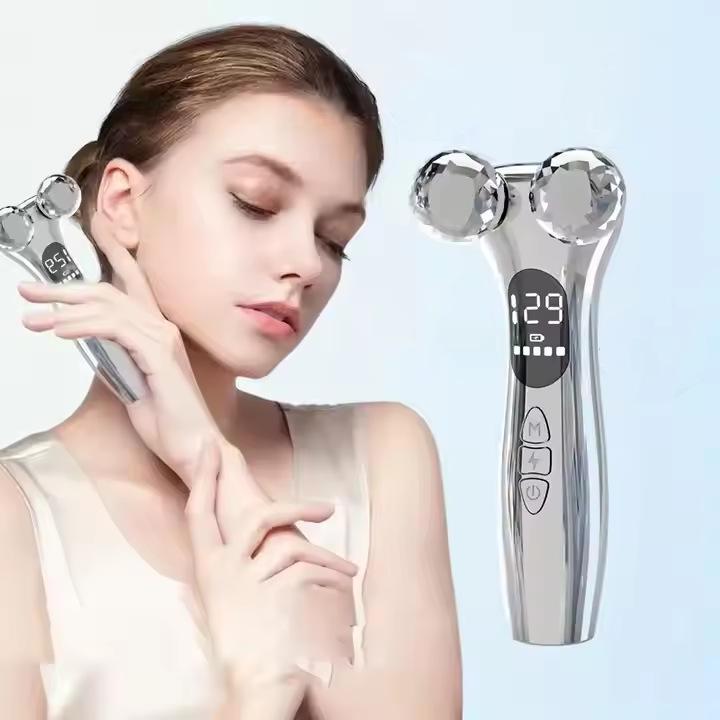 4D Intelligent Handheld Face Roller Massager - Beauty Instrument for V-Shaping