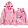 K-Pop Demon Hunters Derpy Tiger Autumn Winter Pop Hoodie Men Humor Korean Oversized Y2k Clothes Aesthetic Tracksuit