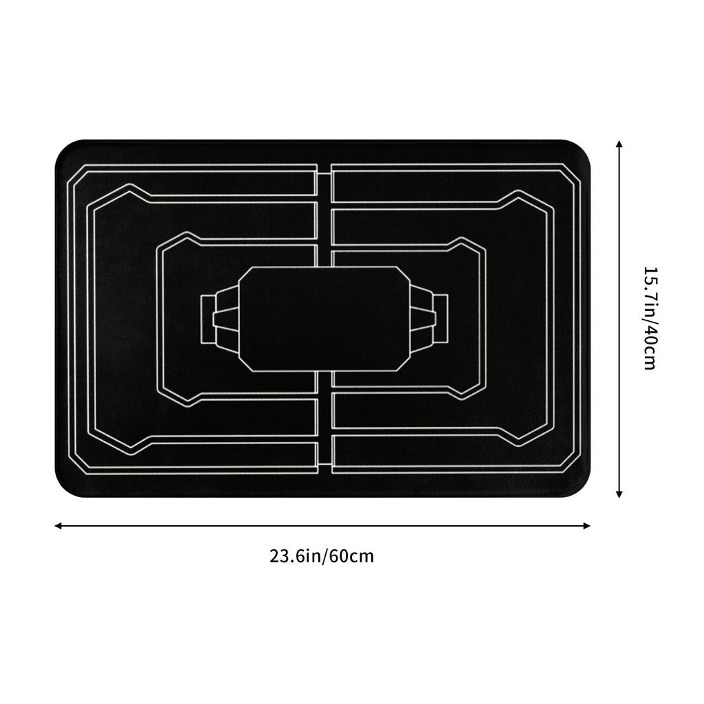 Frost Trap Welcome Doormat Mat Anti-Slip  Kitchen Bath Balcony Rug Carpet 40*60cm