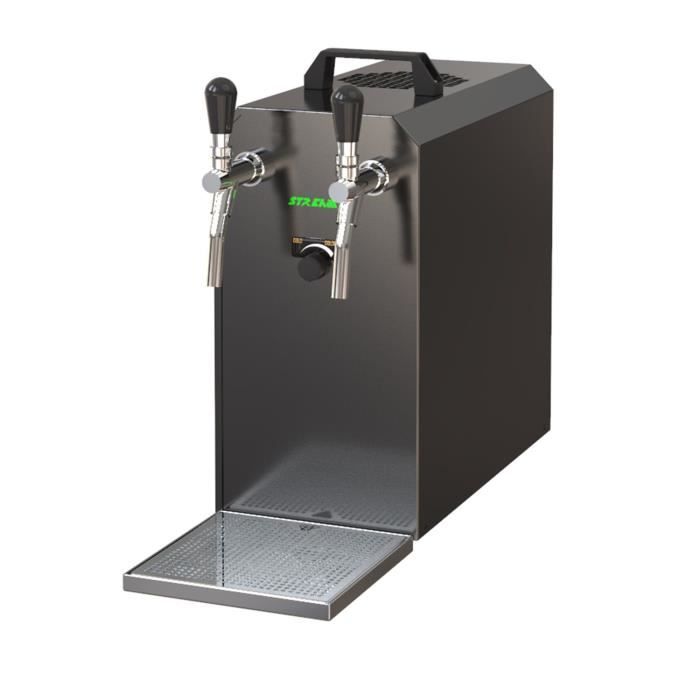 Tireuse a biere - STREAM 50 machine a biere, pompe a biere 2 lignes, 50 l-h, triangulaire Coupleur triangulaire