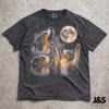 Three Australian Shepherd Moon Shirt, Funny Aussie Dog Tee, Vintage Australian Shepherd Tshirt, Aussie Lover Gift, Herding Dog Moon Shirt