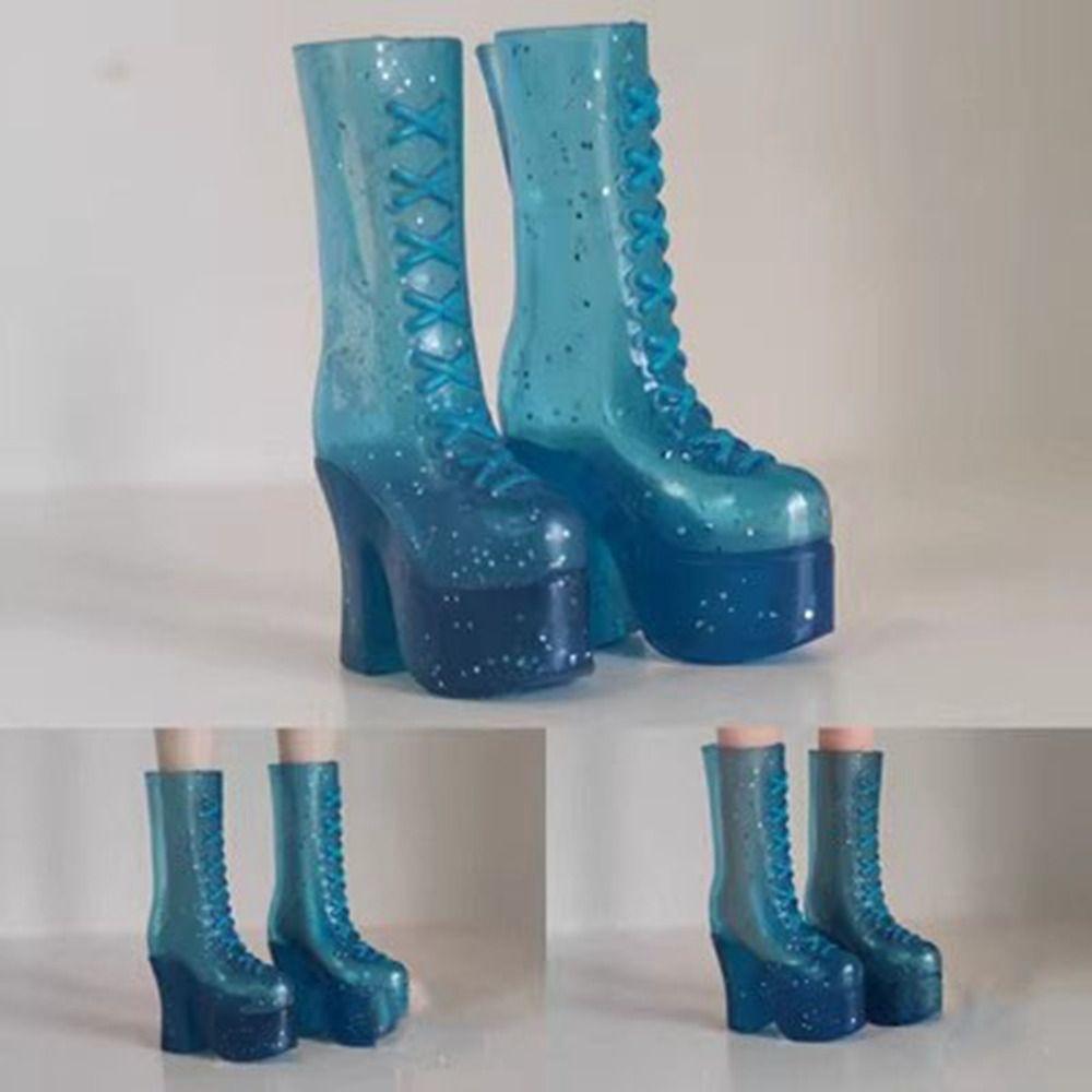 30cm High Heels Schuhe Original Figur Puppe Sandalen Neue Super Modell Stiefel Puppe Zubehör