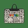 Cute Cartoon Animal Laptop Handbag Waterproof Shockproof Notebook Sleeve Bag Fits 13.3-16 Inch Carry Bag Attach To Luggage