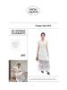 Interpret Beauty Summer 2025 French Lace A-line Midi Skirt S5185