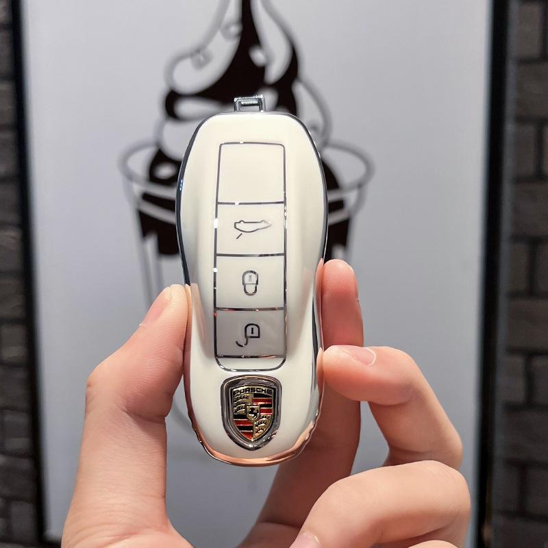 Passend für Porsche Schlüsselgehäuse CayennemacanPanamera Schlüsseletui