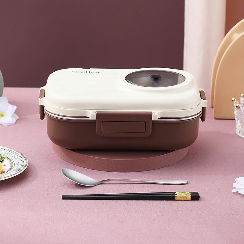 

MeyJig Изолированный ланч-бокс из нержавеющей стали, полипропиленовый материал, термоконтейнер для ланча, 900 мл/1200 мл