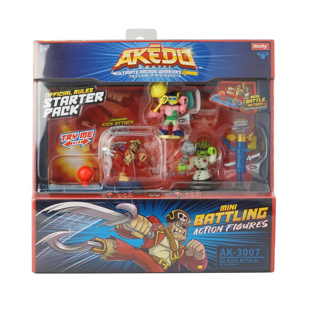 Hassie Top-in AKEDO S2 [Official Japanese Product] Kick Attack (Starter Pack / S2 Series) ULTIMATE ARCADE WARRIORS