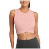 Damski T-shirt bez rękawów, Odpowiedni do treningu, jogi, sportu, fitness
