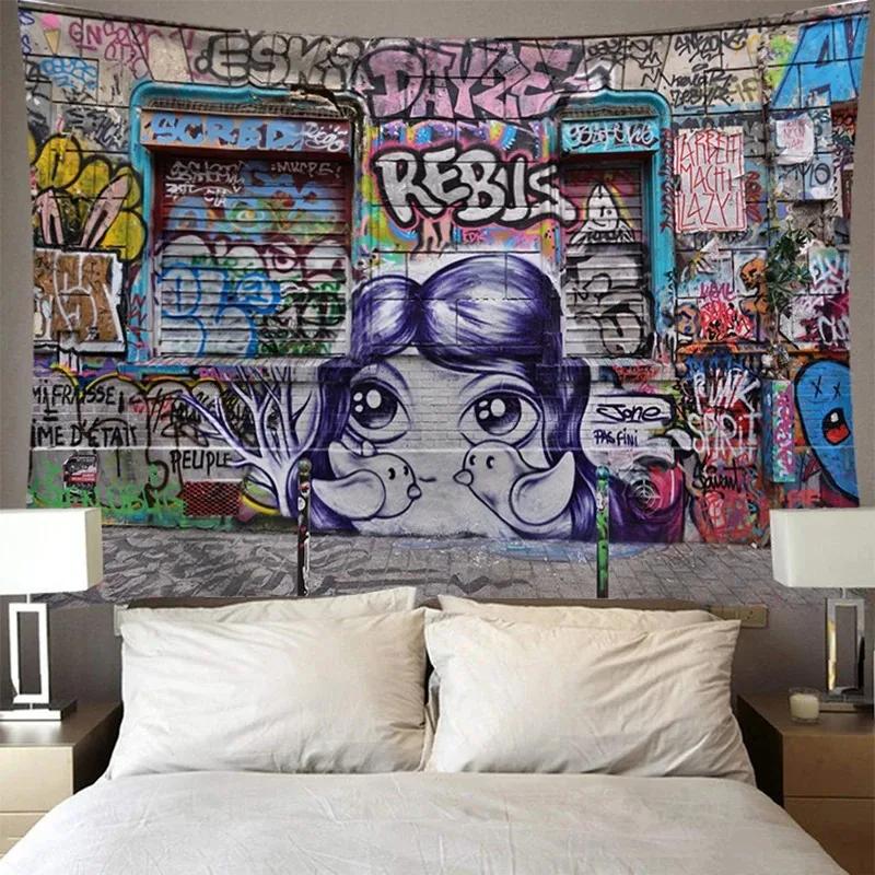 Simple Scene Sky Pattern Tapestry Home Wall Decoration Tapestry Bedroom Living Room Tapestry