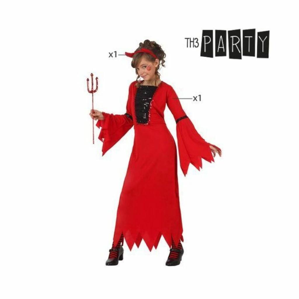 Kostým pro děti 5254 Demon Red 3-4 roky (2 jednotky)