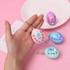 10 Peças Mini Chaveiro Criativo Pedra-Papel-Tesoura Pingente Brinquedos Para Crianças Lembrancinhas de Festa de Aniversário Sacola de Surpresas Presente de Chá de Bebê de Casamento