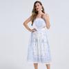 Boho Chic Paisley Print Two Piece Set Women Summer Sleeveless Spaghetti Strap Crop Top + High Waist Midi Skirt Sets Beach Vacation Skirt Suits