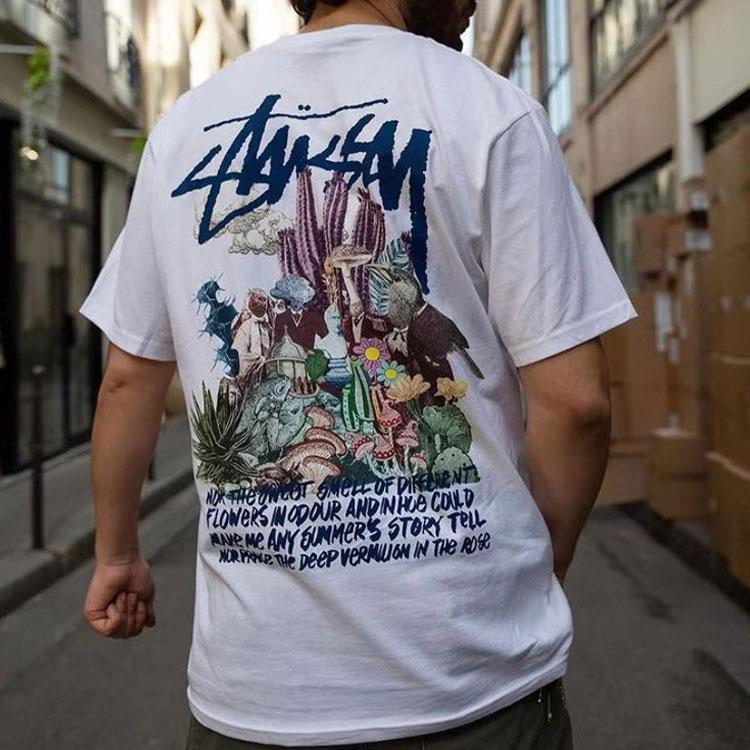 Stussy Psychedelisches T-Shirt 1904663