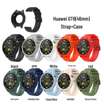 Huawei GT6 (46mm) Bracelet de montre et étui de protection