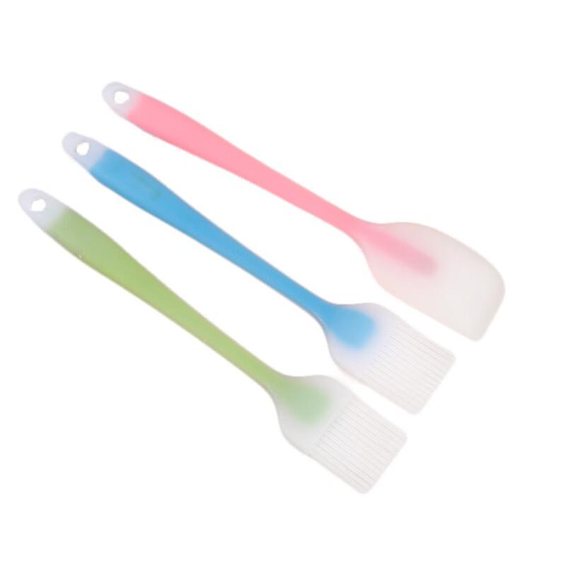 High-Temperature Silicone Oil Brush & Scraper Set