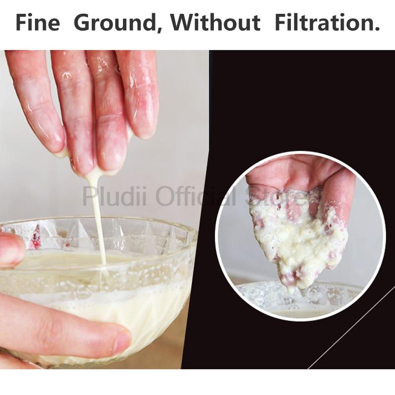 Máquina Elétrica Comercial de Aço Inoxidável para Leite de Soja e Equipamento para Fazer Tofu Máquina de Moer para Polpa de Soja