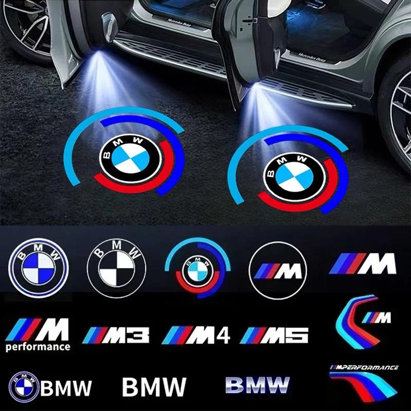 2/4pcs HD Led Welcome Light Car Door Projector Lamps For BMW E90 E91 E92 E93 E60 E61 F10 F07 E63 E64 F12 F13 G30 Accessories