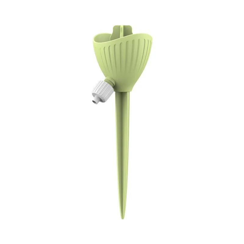 

Adjustable Drip Irrigation Kit Automatic Self Watering Device For Plants Garden Flower Pot Indoor Outdoor Plant Care System зелёный